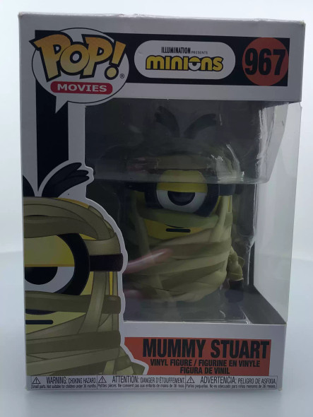 Funko POP! Movies Despicable Me Minions Mummy Stuart #967 Vinyl Figure - (105469)
