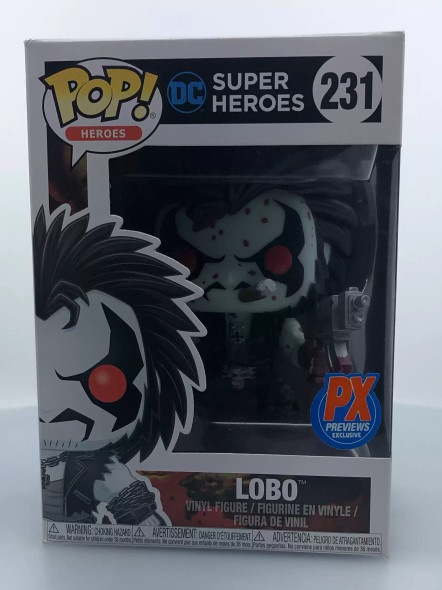 Funko POP! Heroes (DC Comics) DC Super Heroes Lobo (Bloody) #231 Vinyl Figure - (105876)