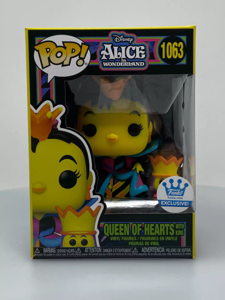 Queen of Hearts with King (Blacklight) #1063 - (107937)