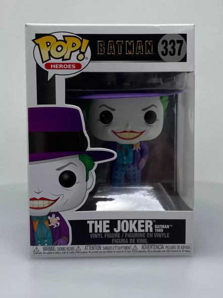 Funko POP! Heroes (DC Comics) The Joker (Batman 1989) #337 Vinyl Figure - (107954)