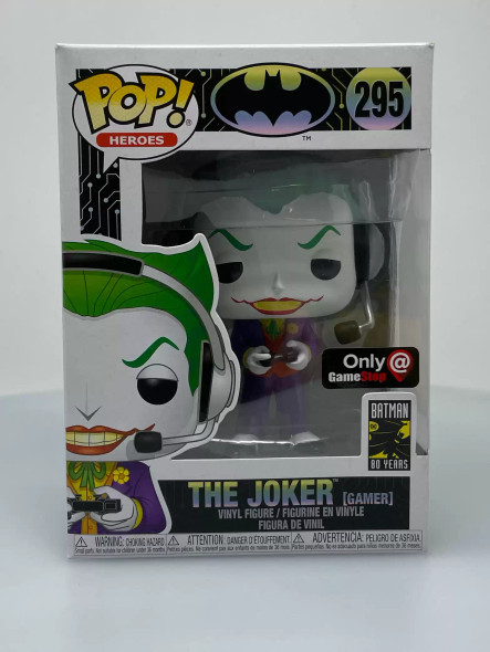 Funko POP! Heroes (DC Comics) Batman The Joker Gamer #295 Vinyl Figure - (107911)