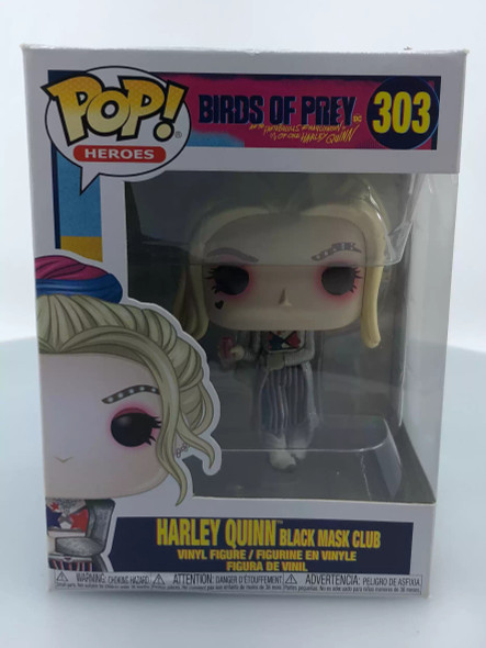 Funko POP! Heroes (DC Comics) Birds of Prey Harley Quinn Black Mask Club #303 - (107759)