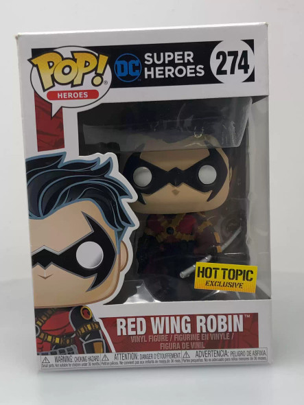 Funko POP! Heroes (DC Comics) DC Super Heroes Red Wing Robin #274 Vinyl Figure - (108516)