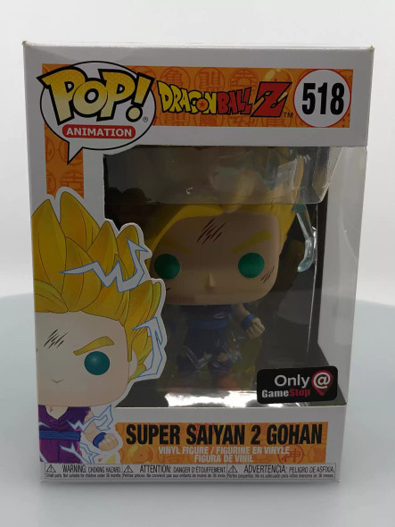 Funko POP! Animation Anime Dragon Ball Z (DBZ) Super Saiyan 2 Gohan #518 - (108524)