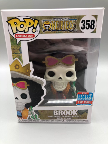 Funko POP! Animation Anime One Piece Brook with guitar #358 Vinyl Figure - (110065)