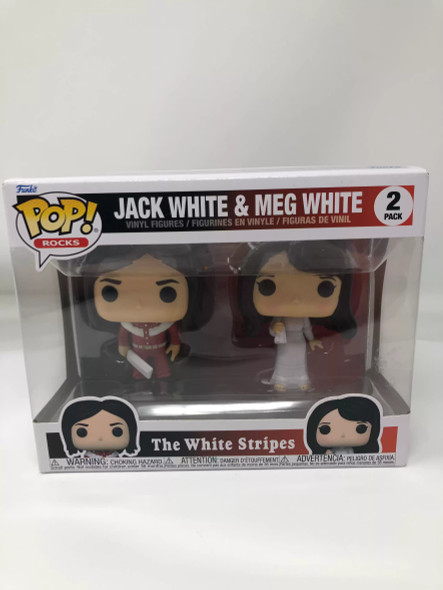 Funko POP! Rocks The White Stripes Jack White & Meg White Vinyl Figure - (110067)