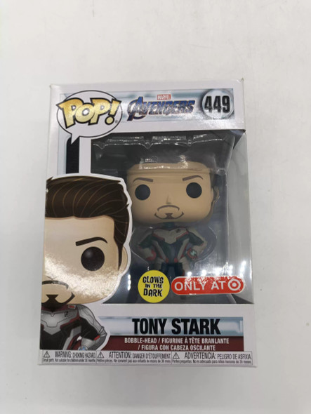 Funko POP! Marvel Avengers: Endgame Tony Stark (Glow in the Dark) #449 - (49051)