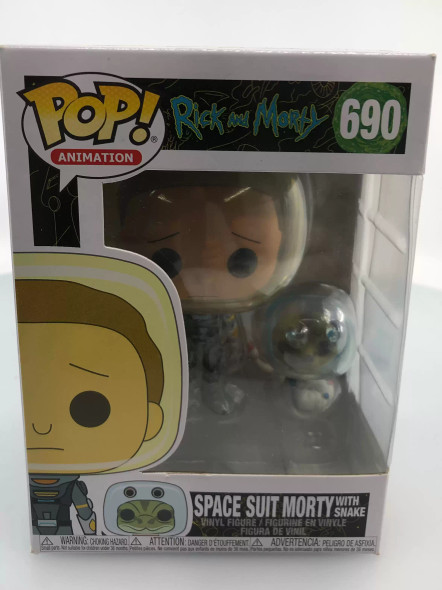 Funko POP! Animation Rick and Morty Space Suit Morty with Snake #690 - (109152)