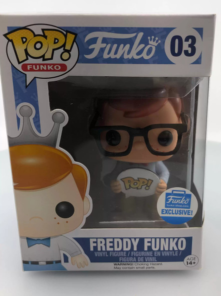 Funko POP! Freddy Funko Nerd #3 Vinyl Figure - (109160)