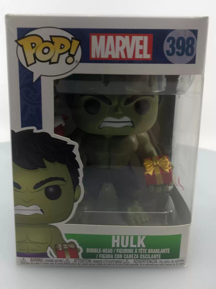 Funko POP! Marvel Hulk (Holiday) #398 Vinyl Figure - (109594)