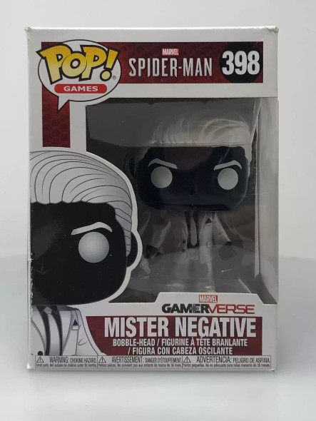 Funko POP! Games Marvel Spider-Man Gamerverse Mister Negative #398 Vinyl Figure - (109526)