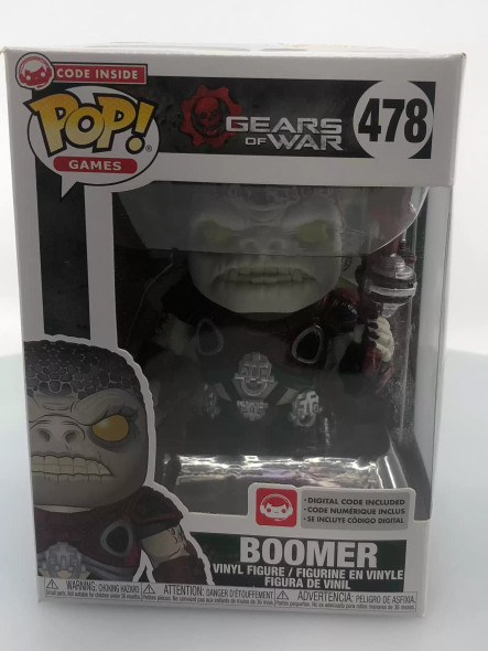 Funko POP! Games Gears of War Boomer #478 Vinyl Figure - (109559)