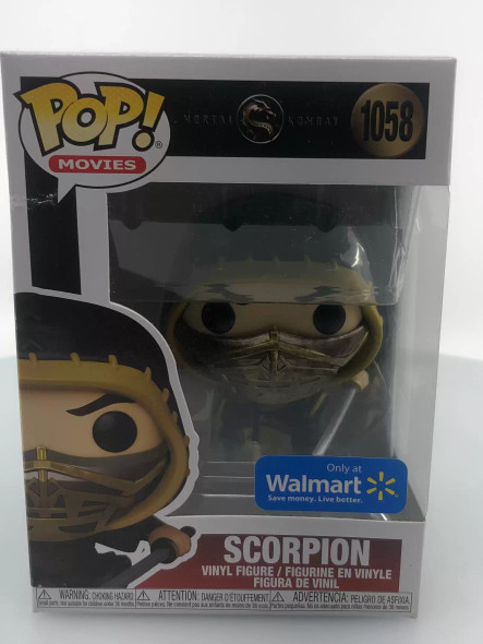 Funko POP! Games Mortal Kombat Scorpion (Metallic) #1058 Vinyl Figure - (109522)