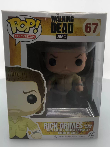 Funko POP! Television The Walking Dead Rick Grimes (Prison Yard) #67 - (109507)