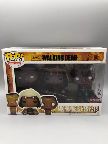 Funko POP! Television The Walking Dead Michonnes & Zombies Vinyl Figure - (111202)