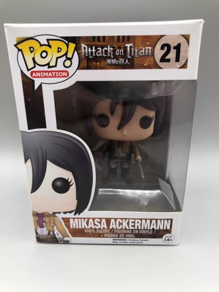 Funko POP! Animation Anime Attack on Titan (SNK) Mikasa Ackerman #21 - (111337)