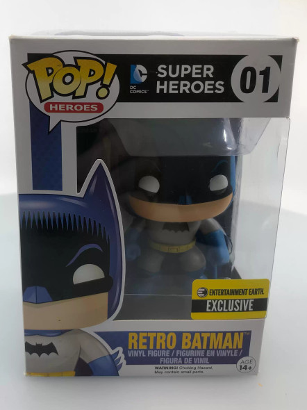 Funko POP! Heroes (DC Comics) DC Super Heroes Retro Batman #1 Vinyl Figure - (109281)