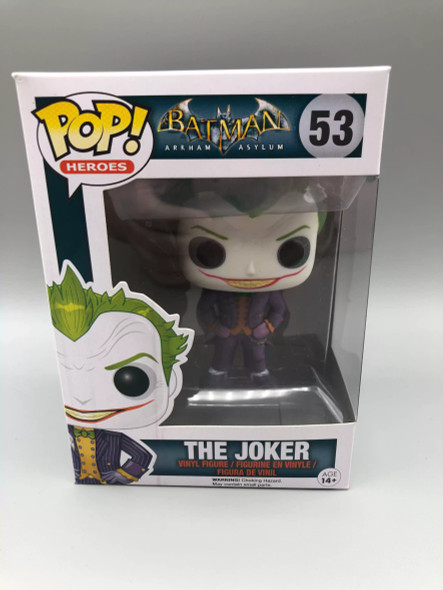 Funko POP! Heroes (DC Comics) Batman: Arkham Asylum The Joker #53 Vinyl Figure - (111494)