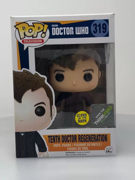 Funko POP! 10th Doctor (Regeneration) (Glow in the Dark) #319 - (109859)