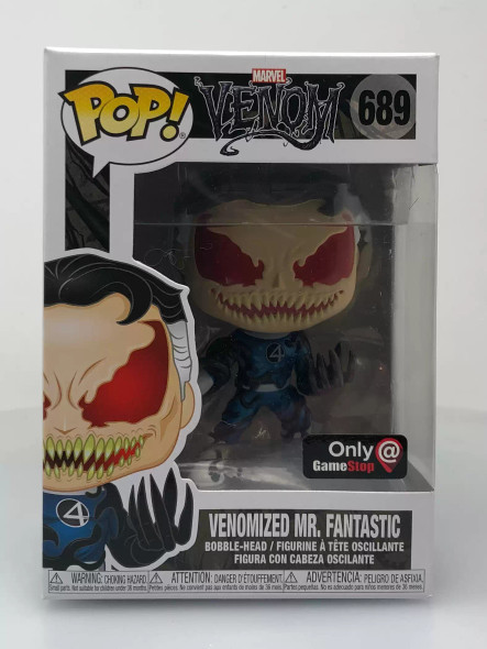 Funko POP! Marvel Venomized Mister Fantastic (Metallic) #689 Vinyl Figure - (109800)