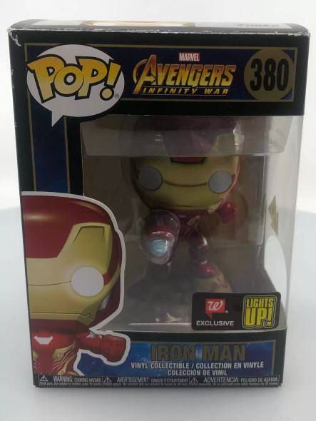 Funko POP! Marvel Avengers: Infinity War Iron Man (with Lights) #380 - (109686)