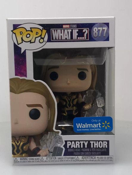 Funko POP! Marvel What If...? Party Thor #877 Vinyl Figure - (111072)