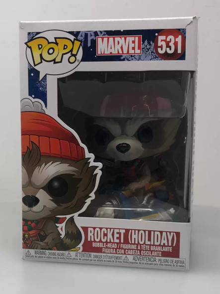 Funko POP! Marvel Rocket (Holiday) #531 Vinyl Figure - (111126)