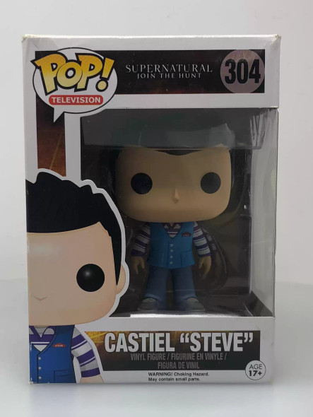 Funko POP! Television Supernatural Castiel (Steve) #304 Vinyl Figure - (110702)