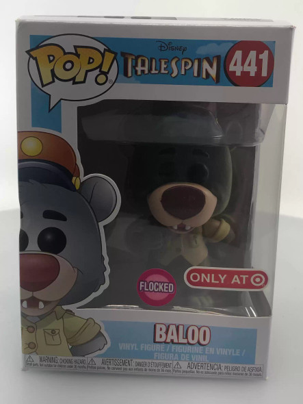 Funko POP! Disney TaleSpin Baloo Bear (Flocked) #441 Vinyl Figure - (110706)