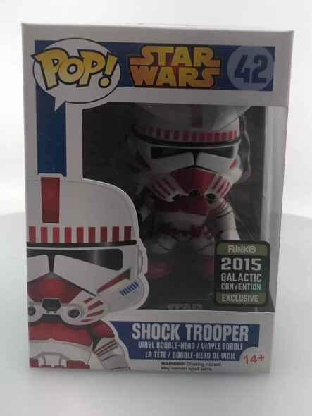 Funko POP! Star Wars Blue Box Shock Trooper Celebration #42 Vinyl Figure - (110689)