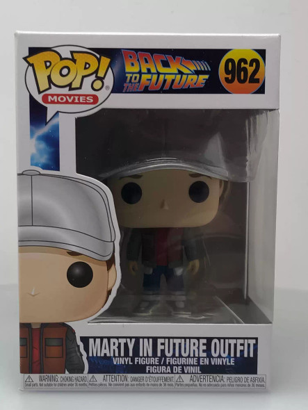 Funko POP! Movies Back to the Future Marty in Future Outfit #962 Vinyl Figure - (110794)