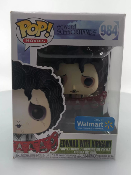 Funko POP! Movies Edward Scissorhands Edward with kirigama #984 Vinyl Figure - (110929)