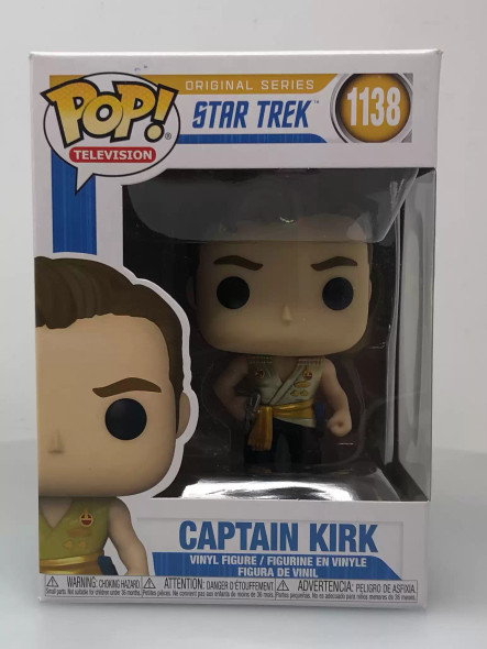 Funko POP! Television Star Trek Captain Kirk #1138 Vinyl Figure - (110884)