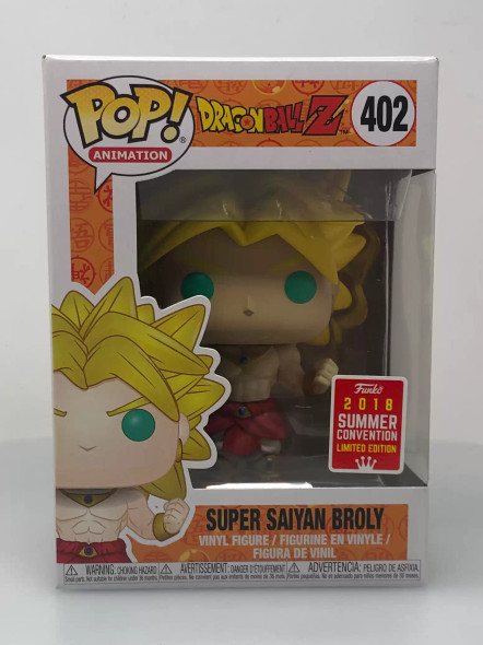 Funko POP! Animation Anime Dragon Ball Z (DBZ) Super Saiyan Broly #402 - (110829)