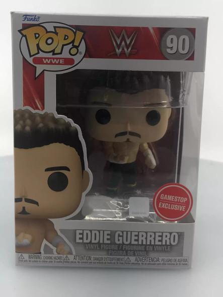 Funko POP! WWE Eddie Guerrero (Metallic) #90 Vinyl Figure - (110632)