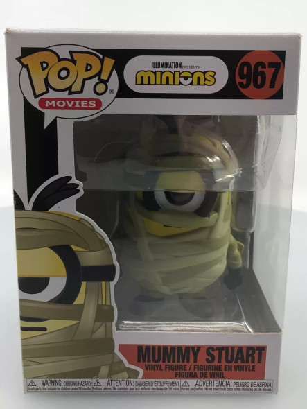 Funko POP! Movies Despicable Me Minions Mummy Stuart #967 Vinyl Figure - (110420)