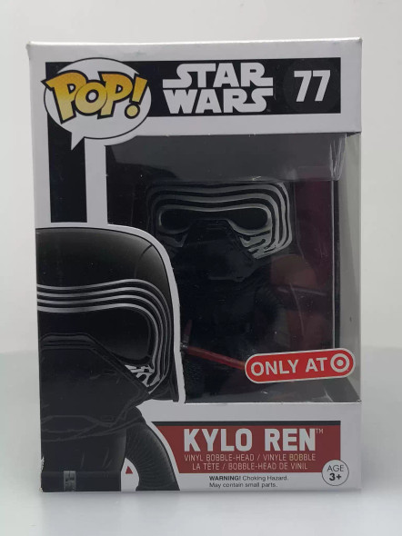 Funko POP! Star Wars The Force Awakens Kylo Ren Hoodless #77 Vinyl Figure - (110357)