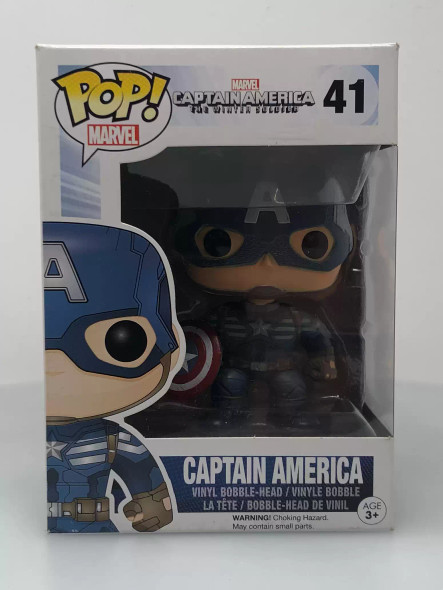 Funko POP! Marvel Captain America: Civil War Captain America #41 Vinyl Figure - (110377)