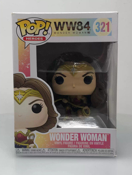 Funko POP! Heroes (DC Comics) Wonder Woman WW84 Wonder Woman (Metallic) #321 - (110532)