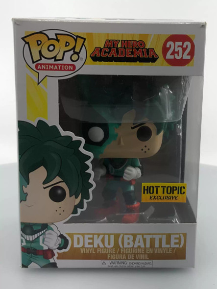 Funko POP! Animation Anime My Hero Academia Deku (Battle) #252 Vinyl Figure - (110177)