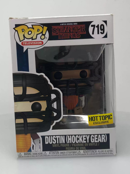 Funko POP! Television Stranger Things Dustin with hockey gear #719 Vinyl Figure - (110220)