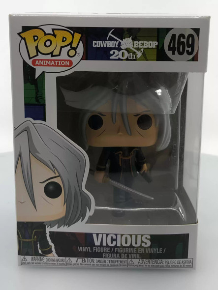 Funko POP! Animation Anime Cowboy Bebop Vicious #469 Vinyl Figure - (110197)