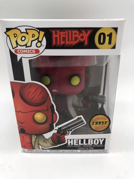 Funko POP! Comics Hellboy (w/ Jacket) (Chase) #1 Vinyl Figure - (49965)