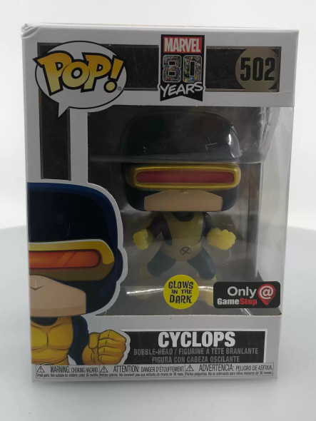 Funko POP! Marvel X-Men Cyclops (Glows in the Dark) #502 Vinyl Figure - (110166)