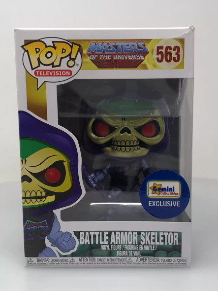 Funko POP! Skeletor with Battle Armor (Metallic) #563 - (111982)