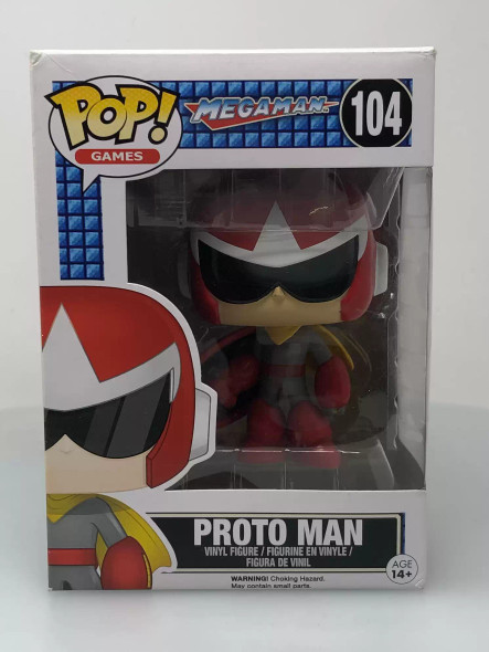 Funko POP! Games Mega Man Proto Man #104 Vinyl Figure - (111901)