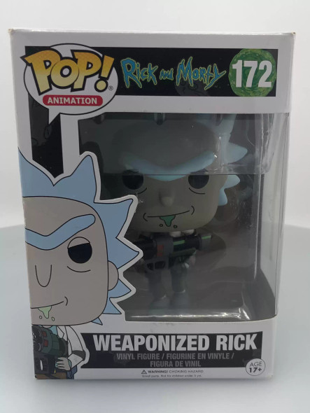 Funko POP! Animation Rick and Morty Weaponized Rick #172 Vinyl Figure - (111895)