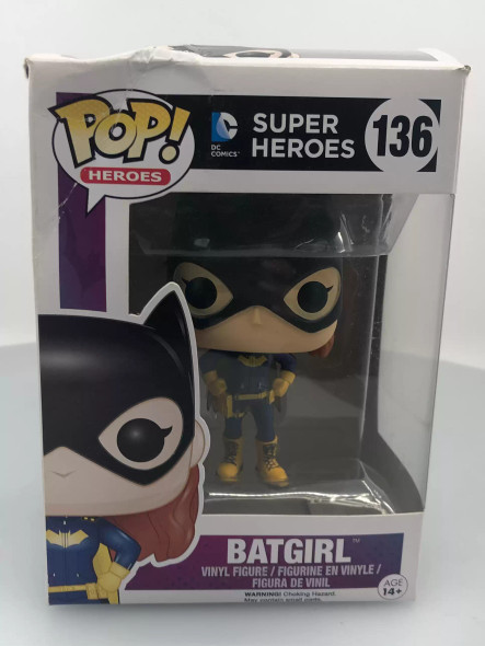 Funko POP! Heroes (DC Comics) DC Super Heroes Batgirl #136 Vinyl Figure - (111826)