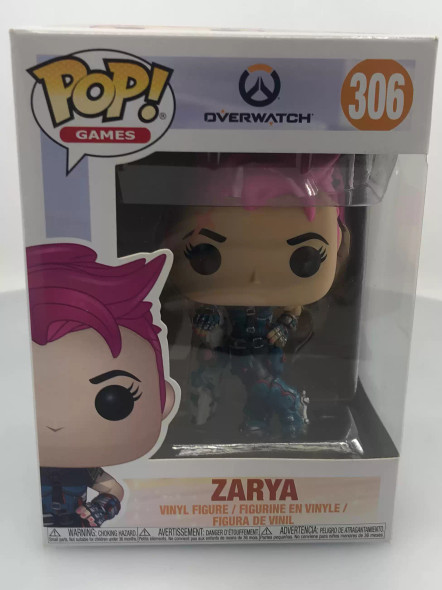 Funko POP! Games Overwatch Zarya #306 Vinyl Figure - (111825)