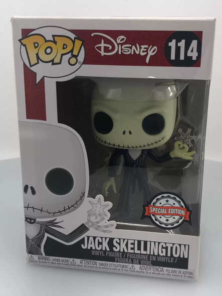 Jack Skellington with Snowflake #114 - (111831)